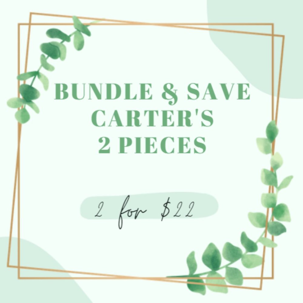 Bundle & Save, Carter's 2 Pieces